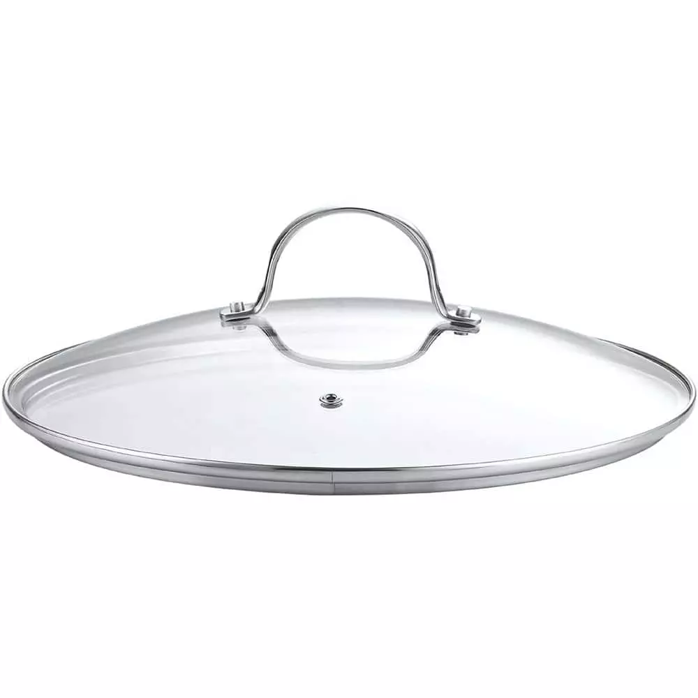 Large 14 in. Multi-Ply Clad Stainless Steel Induction Tagine Wok with Extra Glass Lid, 4.5 Quart by Cooks Standard 7 Large 14 in. Multi-Ply Clad Stainless Steel Induction Tagine Wok with Extra Glass Lid, 4.5 Quart by Cooks Standard - Image 5