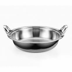 Large 14 in. Multi-Ply Clad Stainless Steel Induction Tagine Wok with 2 Handle and Extra Glass Lid by Cooks Standard 11 Large 14 in. Multi-Ply Clad Stainless Steel Induction Tagine Wok with 2 Handle and Extra Glass Lid by Cooks Standard -Cookware Sales Shop cooks standard woks stir fry pans nc 00378 1f 1000