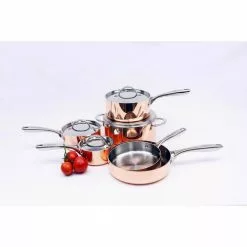 10-Piece Copper Vintage Collection Polished Cookware Set by BergHOFF 9 10-Piece Copper Vintage Collection Polished Cookware Set by BergHOFF -Cookware Sales Shop copper berghoff pot pan sets 2212299 31 1000