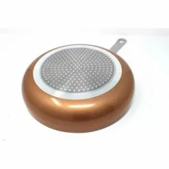 3 Piece Ceramic Coated -Copper- Frying Pan Cookware Set (Induction Compatible) by Concord 13 3 Piece Ceramic Coated -Copper- Frying Pan Cookware Set (Induction Compatible) by Concord -Cookware Sales Shop copper concord stock pots rcn300 fa 1000