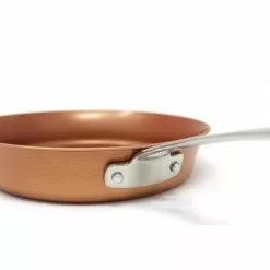 8-Piece Ceramic Coated -Copper- Cookware (Induction Compatible) by Concord -Cookware Sales Shop copper concord stock pots rcn800 1f 1000