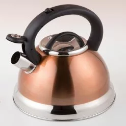 Alexa 12-Cup Copper Stainless Steel with Whistle Stovetop Tea Kettle by Creative Home 13 Alexa 12-Cup Copper Stainless Steel with Whistle Stovetop Tea Kettle by Creative Home -Cookware Sales Shop copper creative home tea kettles 77066 4f 1000