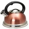 Alexa 12-Cup Copper Stainless Steel with Whistle Stovetop Tea Kettle by Creative Home 2 Alexa 12-Cup Copper Stainless Steel with Whistle Stovetop Tea Kettle by Creative Home -Cookware Sales Shop copper creative home tea kettles 77066 64 1000