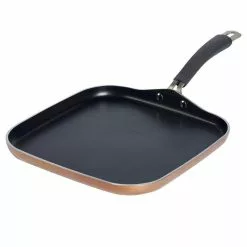 Translucent 12.5 in. Hard-Anodized Aluminum Nonstick Griddle in Copper by Epicurious