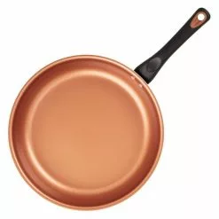Glide 12-Piece Aluminum Ceramic Nonstick Cookware Set in Copper by Farberware -Cookware Sales Shop copper farberware pot pan sets 10658 fa 1000