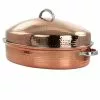 Radiance 17.5 in. 12 qt. Stainless Steel Copper Plated Oval Roasting Pan with Lid and Roasting Rack by GIBSON HOME 1 Radiance 17.5 in. 12 qt. Stainless Steel Copper Plated Oval Roasting Pan with Lid and Roasting Rack by GIBSON HOME -Cookware Sales Shop copper gibson home roasting pans 985116572m 64 1000
