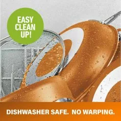 5-Piece Cast-Textured Aluminum Ti-Ceramic Nonstick Cookware Set in Copper by Gotham Steel 15 5-Piece Cast-Textured Aluminum Ti-Ceramic Nonstick Cookware Set in Copper by Gotham Steel -Cookware Sales Shop copper gotham steel pot pan sets 2913 76 1000