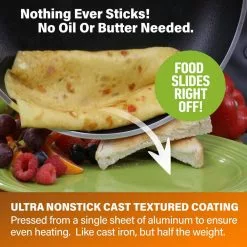 10 in. Copper Cast Textured Surface Aluminum Non-Stick Fry Pan by Gotham Steel 13 10 in. Copper Cast Textured Surface Aluminum Non-Stick Fry Pan by Gotham Steel -Cookware Sales Shop copper gotham steel skillets 2915 44 1000