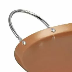 Stonefire 14 in. Carbon Steel Non Stick Comal Grill Pan by Oster 14 Stonefire 14 in. Carbon Steel Non Stick Comal Grill Pan by Oster -Cookware Sales Shop copper oster grill pans 985116892m 1f 1000