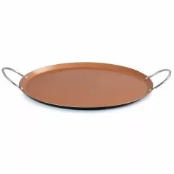 Stonefire 14 in. Carbon Steel Non Stick Comal Grill Pan by Oster 13 Stonefire 14 in. Carbon Steel Non Stick Comal Grill Pan by Oster -Cookware Sales Shop copper oster grill pans 985116892m 4f 1000