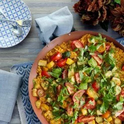 Stonefire 16 in. Carbon Steel Nonstick Frying Pan Paella Pan in Copper by Oster -Cookware Sales Shop copper oster skillets 985116548m fa 1000