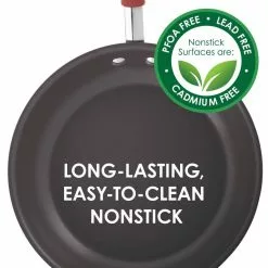 Cucina 11 in. Hard-Anodized Aluminum Nonstick Grill Pan in Cranberry Red and Gray by Rachael Ray 17 Cucina 11 in. Hard-Anodized Aluminum Nonstick Grill Pan in Cranberry Red and Gray by Rachael Ray -Cookware Sales Shop cranberry red and gray rachael ray grill pans 87632 1f 1000