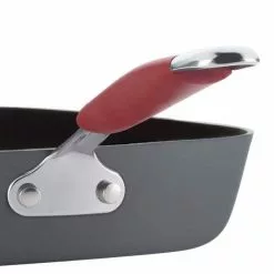Cucina 11 in. Hard-Anodized Aluminum Nonstick Grill Pan in Cranberry Red and Gray by Rachael Ray 14 Cucina 11 in. Hard-Anodized Aluminum Nonstick Grill Pan in Cranberry Red and Gray by Rachael Ray -Cookware Sales Shop cranberry red and gray rachael ray grill pans 87632 66 1000