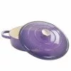 Artisan 5 qt. Round Enameled Cast Iron Braiser Pan with Self Basting Lid in Lavender by Crock-Pot -Cookware Sales Shop crock pot braisers 985114730m 64 1000