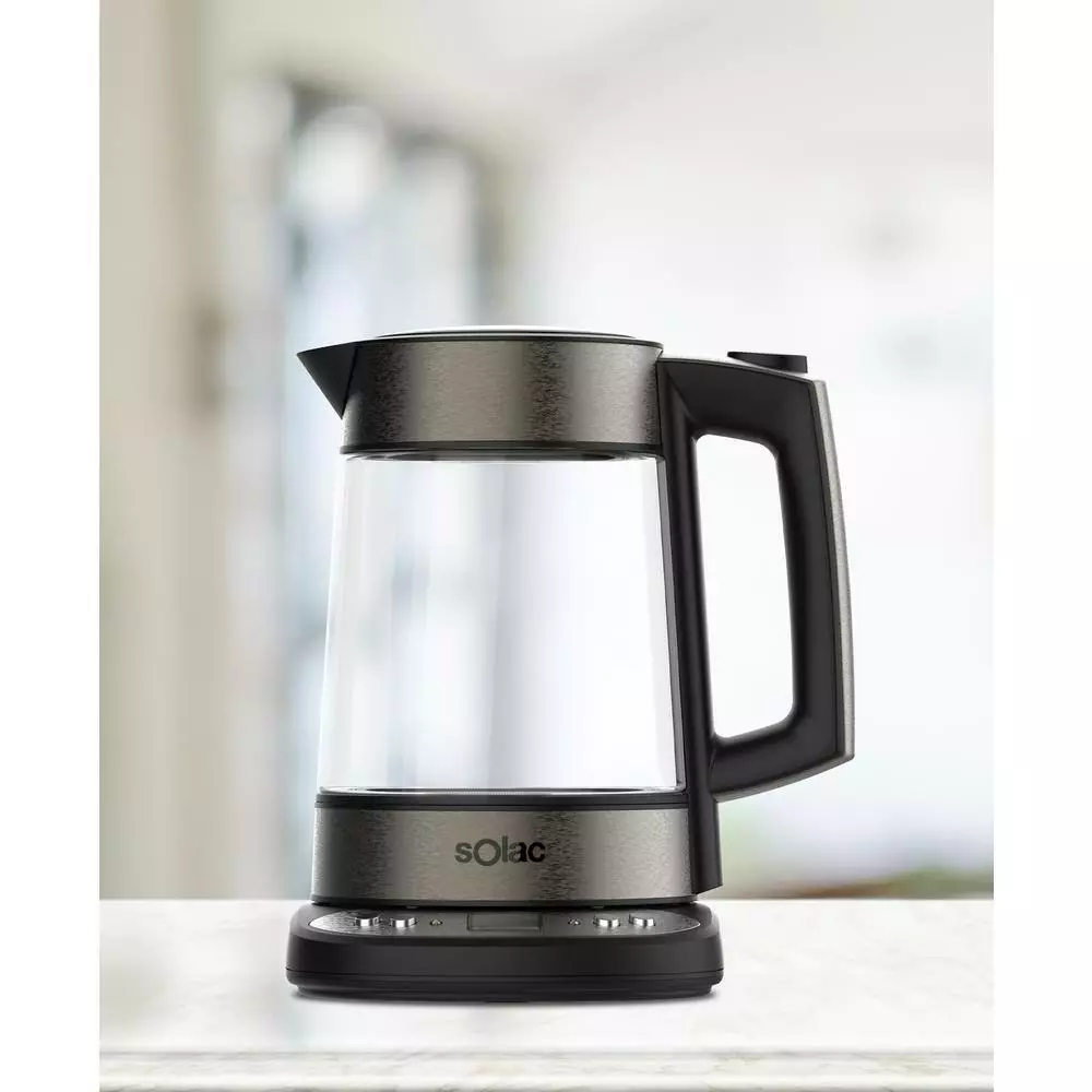 AROA PREMIUM Adjustable Temperature Glass Kettle 7 cups by SOLAC 7 AROA PREMIUM Adjustable Temperature Glass Kettle 7 cups by SOLAC - Image 5