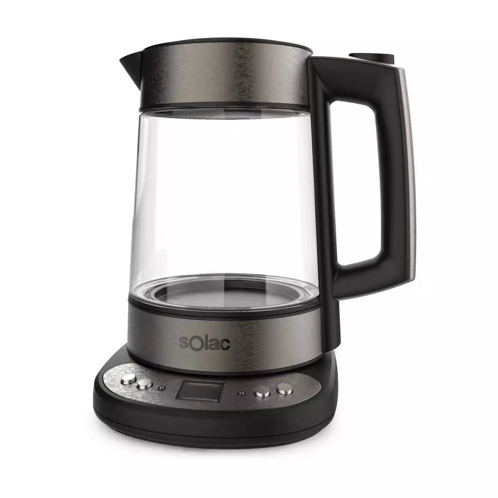 AROA PREMIUM Adjustable Temperature Glass Kettle 7 cups by SOLAC 6 AROA PREMIUM Adjustable Temperature Glass Kettle 7 cups by SOLAC - Image 4