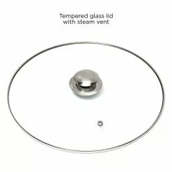 Pure Intentions 16 qt. Stainless Steel Stock Pot in Polished Stainless Steel with Glass Lid by Ecolution 11 Pure Intentions 16 qt. Stainless Steel Stock Pot in Polished Stainless Steel with Glass Lid by Ecolution -Cookware Sales Shop ecolution stock pots estl 4516 4f 1000