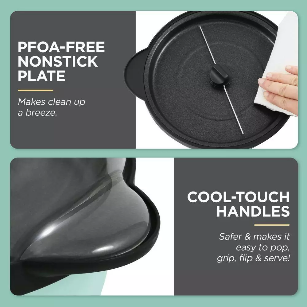 Elite Gour met 3 qt. Plastic countertop Popcorn Popper with non stick heating plate by Elite Gourmet 5 Elite Gour met 3 qt. Plastic countertop Popcorn Popper with non stick heating plate by Elite Gourmet - Image 3