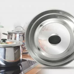 12-1/4 in. Universal 8 in./10 in./12 in. Stainless Versatile Lid by ExcelSteel -Cookware Sales Shop excelsteel pot lids 225 31 1000