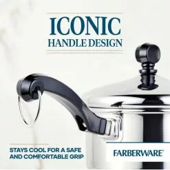 Classic Series 1 qt. Stainless Steel Sauce Pan with Lid by Farberware -Cookware Sales Shop farberware sauce pans 50000 44 1000