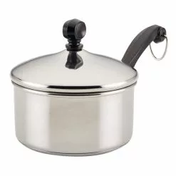 Classic Series 1 qt. Stainless Steel Sauce Pan with Lid by Farberware