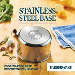 Classic Series 2 qt. Stainless Steel Sauce Pan with Lid by Farberware 16 Classic Series 2 qt. Stainless Steel Sauce Pan with Lid by Farberware -Cookware Sales Shop farberware sauce pans 50002 76 1000