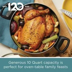 Farberware Silver Cookware 10.5 qt. Aluminum Nonstick Stockpot -Cookware Sales Shop farberware stock pots 16357 4f 1000