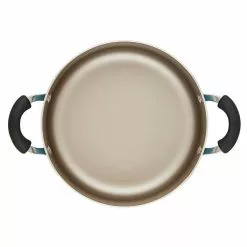 6 qt. Aqua Aluminum Nonstick Smart Control Stockpot with Lid by Farberware -Cookware Sales Shop farberware stock pots 22402 76 1000