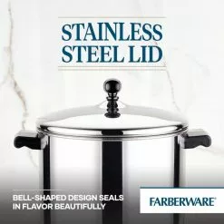 Classic Series 8 qt. Stainless Steel Nonstick Stock Pot with Lid by Farberware -Cookware Sales Shop farberware stock pots 50006 fa 1000