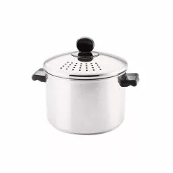 Classic Series 8 qt. Stainless Steel Stock Pot with Lid by Farberware