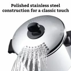 Classic Series 8 qt. Stainless Steel Stock Pot with Lid by Farberware 16 Classic Series 8 qt. Stainless Steel Stock Pot with Lid by Farberware -Cookware Sales Shop farberware stock pots 70755 76 1000