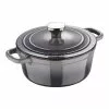 2 qt. Cast iron Dutch Oven with Lid by MasterPRO