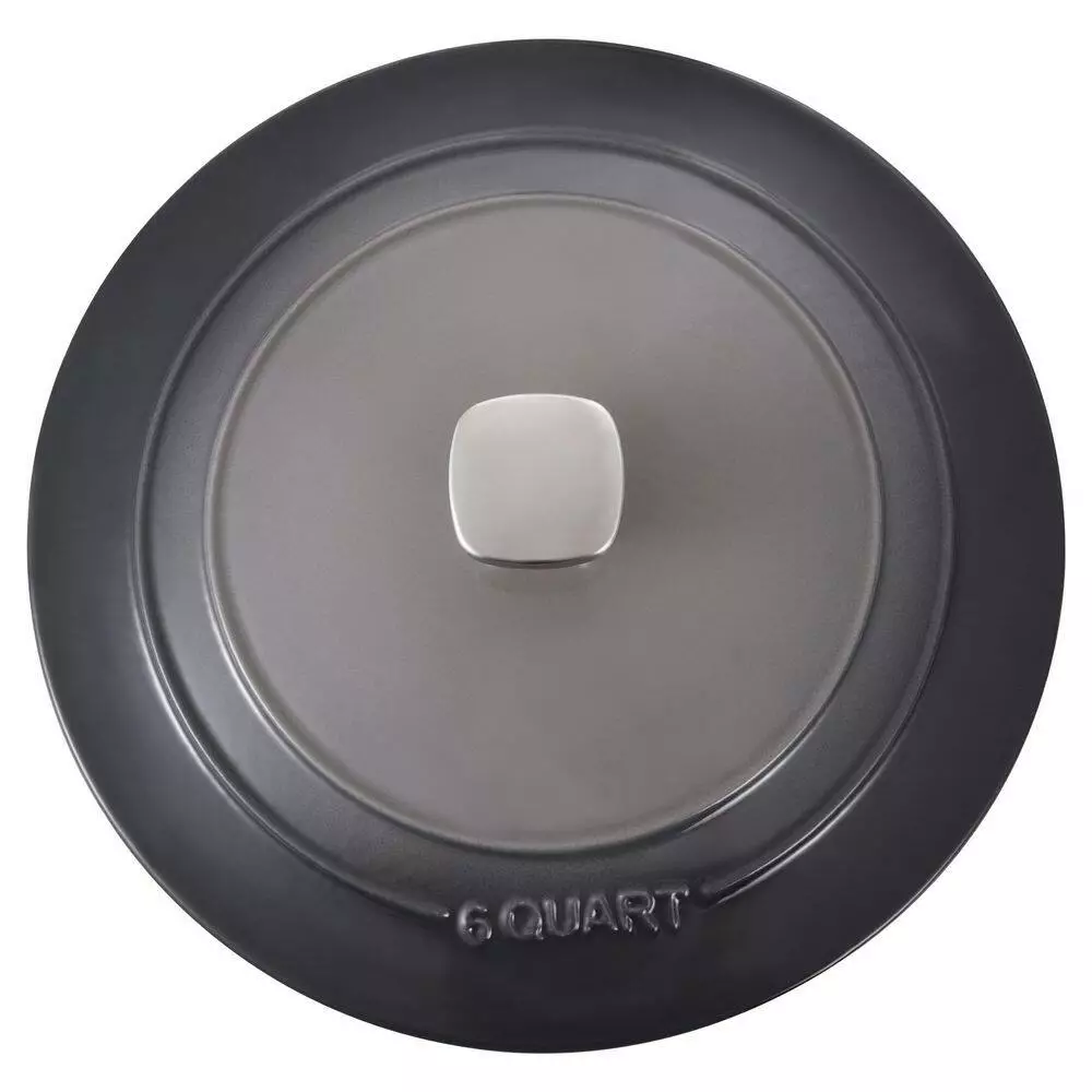 6 qt. Cast iron Dutch Oven with Lid by MasterPRO 9 6 qt. Cast iron Dutch Oven with Lid by MasterPRO - Image 7