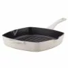 Home Collection 12 in. Cast Iron Grill Pan in French Vanilla with Pour Spout by Ayesha Curry 2 Home Collection 12 in. Cast Iron Grill Pan in French Vanilla with Pour Spout by Ayesha Curry -Cookware Sales Shop french vanilla ayesha curry grill pans 47435 64 1000