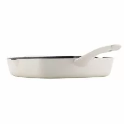 Home Collection 12 in. Cast Iron Grill Pan in French Vanilla with Pour Spout by Ayesha Curry 14 Home Collection 12 in. Cast Iron Grill Pan in French Vanilla with Pour Spout by Ayesha Curry -Cookware Sales Shop french vanilla ayesha curry grill pans 47435 66 1000