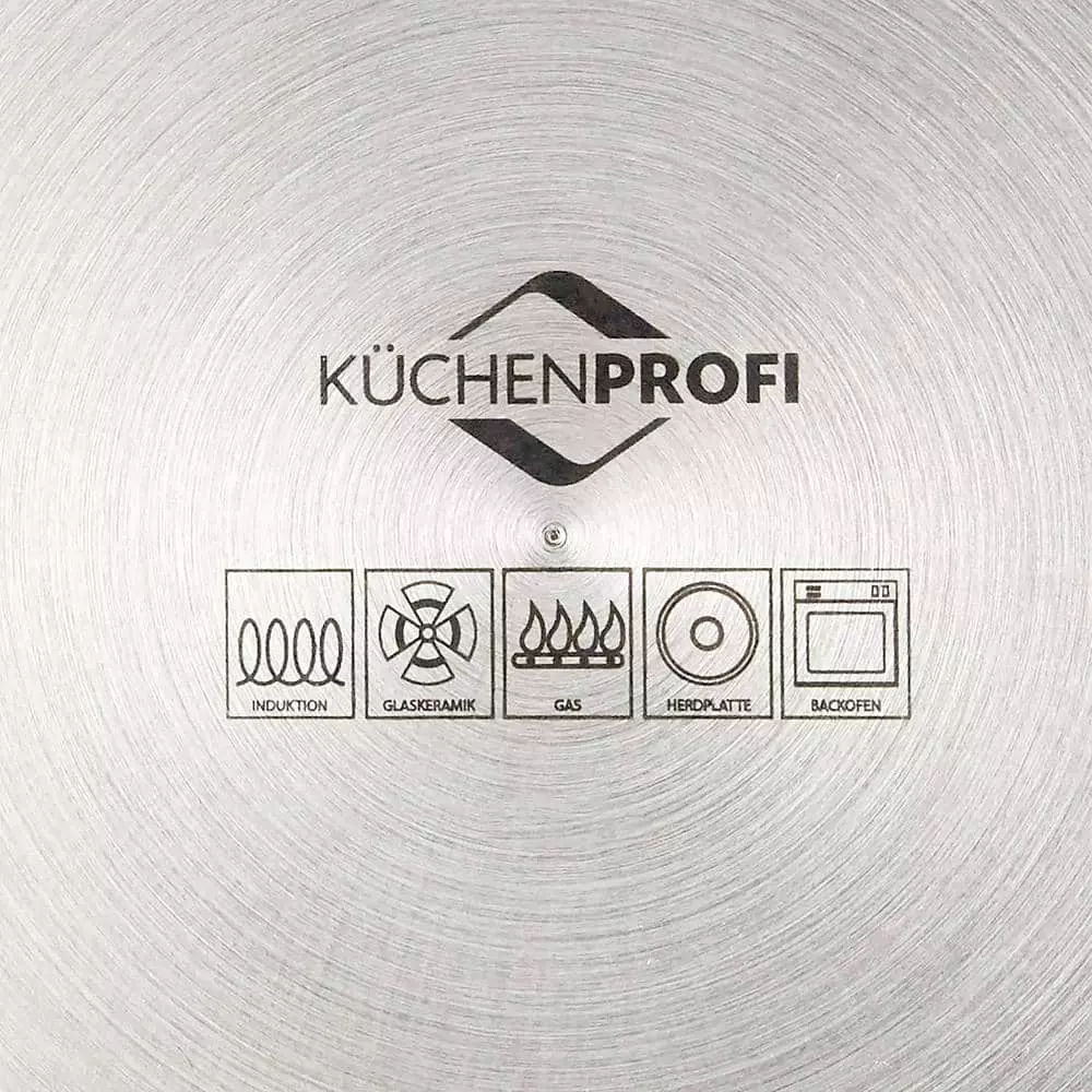 Kuchenprofi 1 qt. Stainless Steel Stock Pot with Glass Lid by Frieling 7 Kuchenprofi 1 qt. Stainless Steel Stock Pot with Glass Lid by Frieling - Image 5