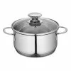 Kuchenprofi 1.6 qt. Stainless Steel Stock Pot with Glass Lid by Frieling