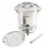 Brew Kettle Complete Kit 40 qt. Stainless Steel Stock Pot by GASONE