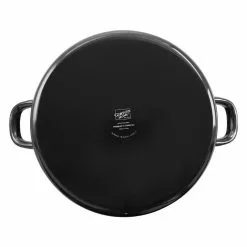 5 qt. Gray Enamel on Steel Braiser Pan with Lid by GIBSON HOME -Cookware Sales Shop gibson home braisers 985116482m fa 1000