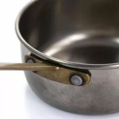 Normandie 3.9 in. x 0.23 qt. Stainless Steel Mini Saucepan in Silver and Gold by Gibson Home 11 Normandie 3.9 in. x 0.23 qt. Stainless Steel Mini Saucepan in Silver and Gold by Gibson Home -Cookware Sales Shop gibson home sauce pans 985114957m 1f 1000