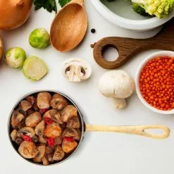 Normandie 3.9 in. x 0.23 qt. Stainless Steel Mini Saucepan in Silver and Gold by Gibson Home 13 Normandie 3.9 in. x 0.23 qt. Stainless Steel Mini Saucepan in Silver and Gold by Gibson Home -Cookware Sales Shop gibson home sauce pans 985114957m fa 1000