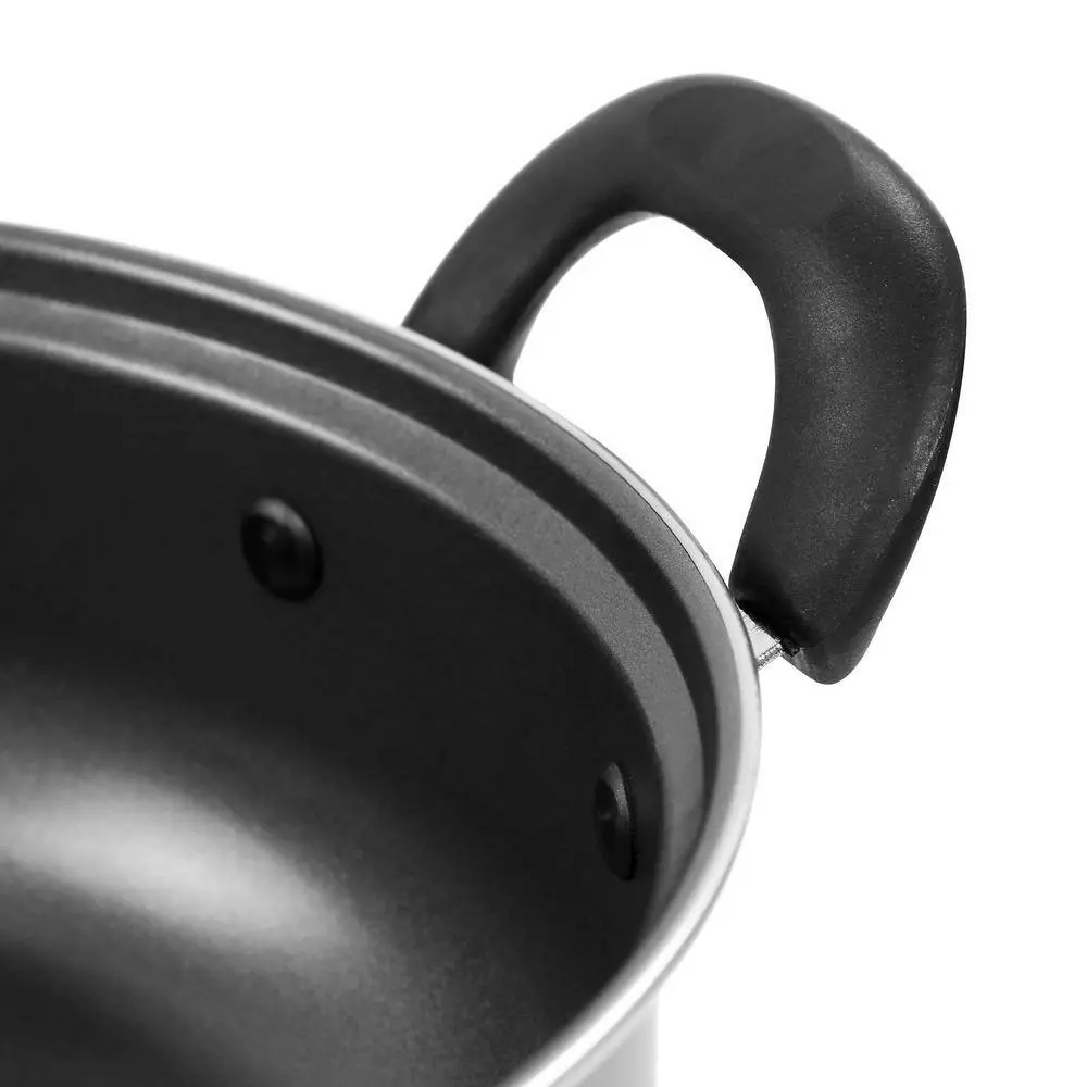 3 qt. Aluminum Highberry Grey Chicken Fryer Saute Pan with Lid by Gibson 6 3 qt. Aluminum Highberry Grey Chicken Fryer Saute Pan with Lid by Gibson - Image 4