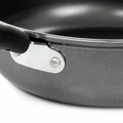 3 qt. Aluminum Highberry Grey Chicken Fryer Saute Pan with Lid by Gibson 13 3 qt. Aluminum Highberry Grey Chicken Fryer Saute Pan with Lid by Gibson -Cookware Sales Shop gibson saute pans 985117285m 44 1000