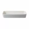 Gordon Ramsay Maze 2.5 qt. Light Grey Stoneware Rectangular Roasting Pan by Royal Doulton Exclusively for Gordon Ramsay