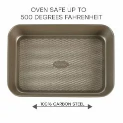 Pro Series 0.8 qt. Steel Deep Roasting Pans with Diamond Base by Kitchen Details 12 Pro Series 0.8 qt. Steel Deep Roasting Pans with Diamond Base by Kitchen Details -Cookware Sales Shop gold kitchen details roasting pans 28253 1f 1000