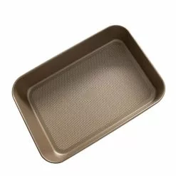 Pro Series 0.8 qt. Steel Deep Roasting Pans with Diamond Base by Kitchen Details 13 Pro Series 0.8 qt. Steel Deep Roasting Pans with Diamond Base by Kitchen Details -Cookware Sales Shop gold kitchen details roasting pans 28253 44 1000