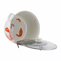 Lobster 18 qt. Enamelware Stock Pot with Glass Lid by Golden Rabbit 7 Lobster 18 qt. Enamelware Stock Pot with Glass Lid by Golden Rabbit -Cookware Sales Shop golden rabbit stock pots ls75 c3 1000