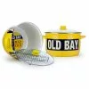 Old Bay 18 qt. Porcelain-Enameled Steel Stock Pot in Yellow with Glass Lid by Golden Rabbit -Cookware Sales Shop golden rabbit stock pots ob75 64 1000