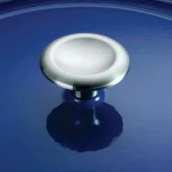 Gourmet 7 qt. Oval Enameled Cast Iron Dutch Oven in Gradated Cobalt with Lid by Tramontina -Cookware Sales Shop gradated cobalt tramontina dutch ovens 80131 078ds c3 1000