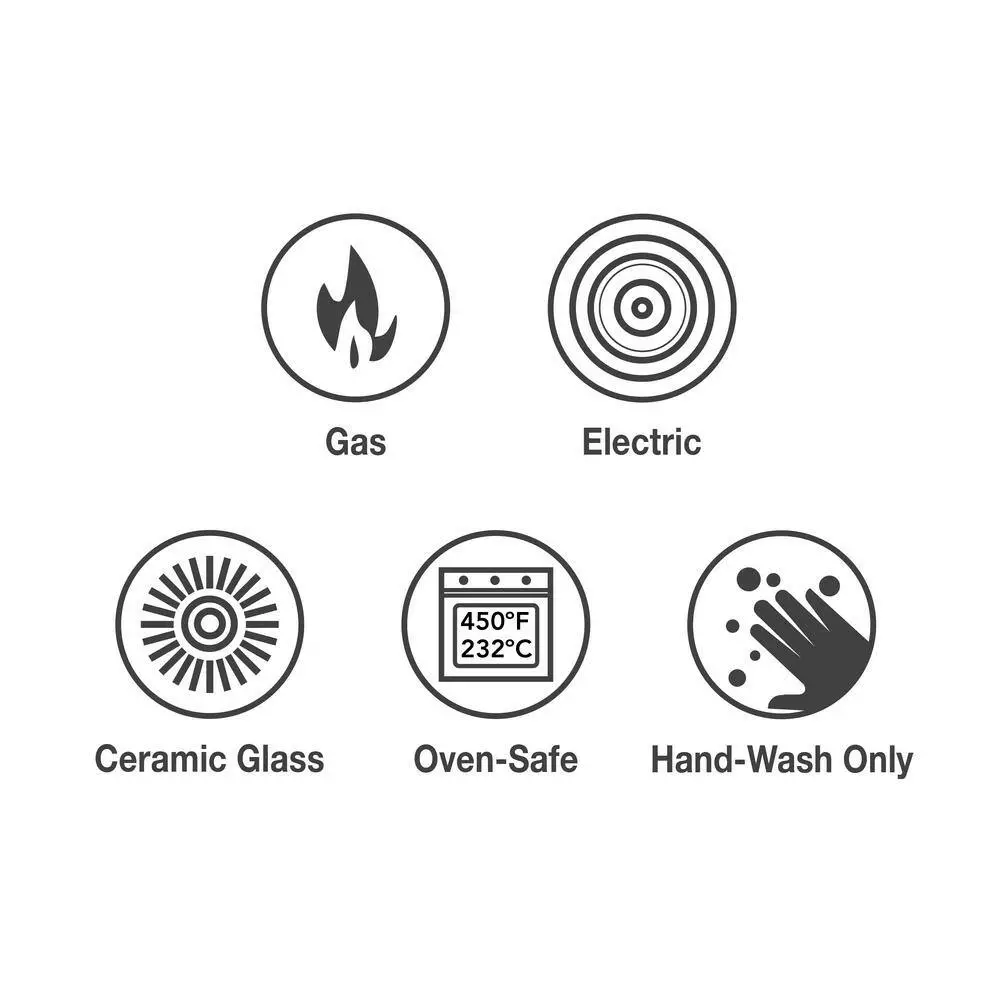 Gourmet 10 in. Enameled Cast Iron Skillet in Gradated Cobalt with Lid by Tramontina 9 Gourmet 10 in. Enameled Cast Iron Skillet in Gradated Cobalt with Lid by Tramontina - Image 7